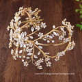 Handmade decorative rhinestone and beaded crystal headband for girls